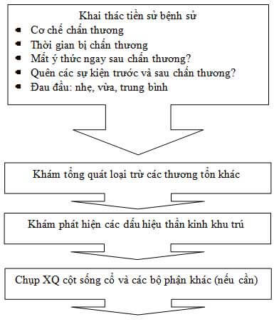 Phác đồ xử trí bệnh nhân chấn thương sọ não nhẹ Glasgow 13-15