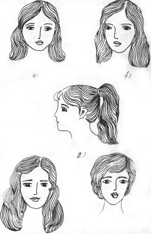 Một số mái tóc phù hợp với khuôn mặt