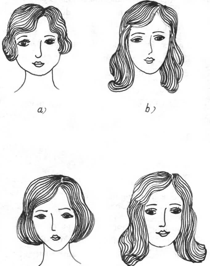 Một số mái tóc phù hợp với khuôn mặt