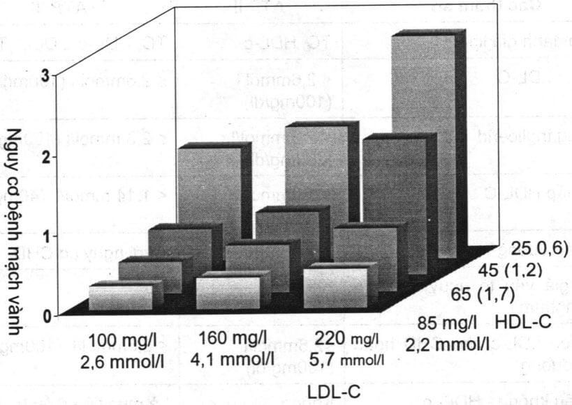  HDL-C thấp là yếu tố nguy cơ độc lập với bệnh lý mạch vành